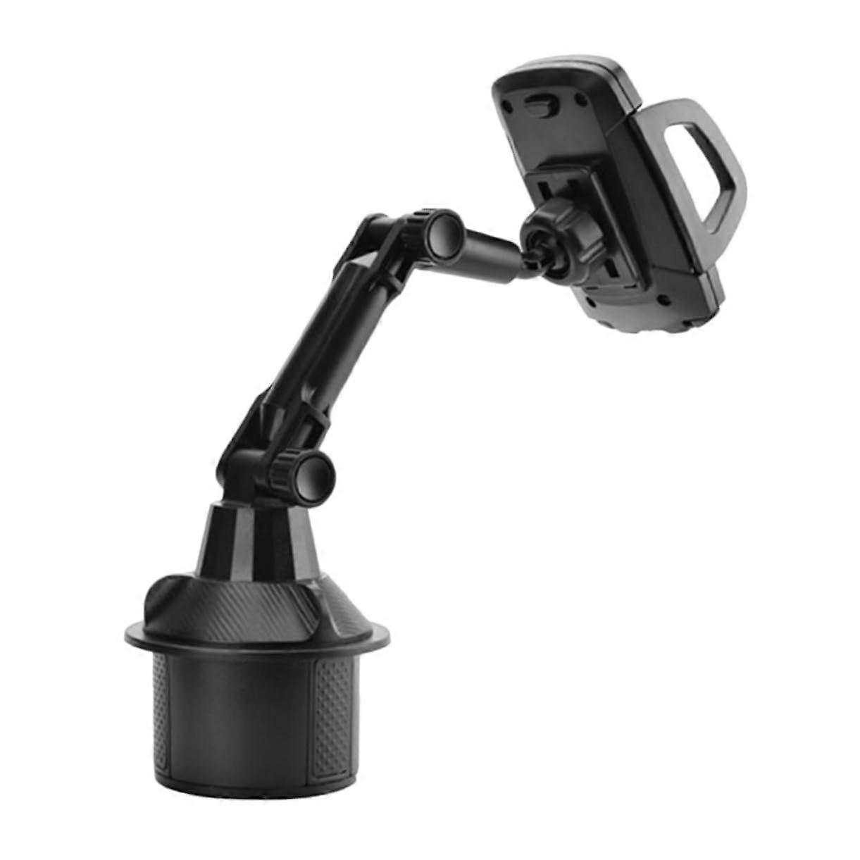 Car Cup Holder Phone Mount Adjustable Secure Holder Compatible with All Car Models Durable ABS
