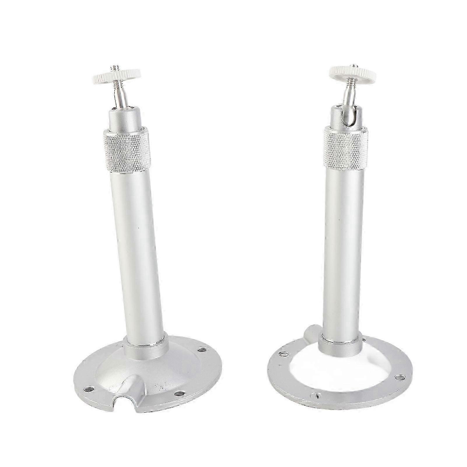 2025 2pcs 7.9in Surveillance Camera Bracket 360 Degrees Adjustable 1/4in M6 Thread