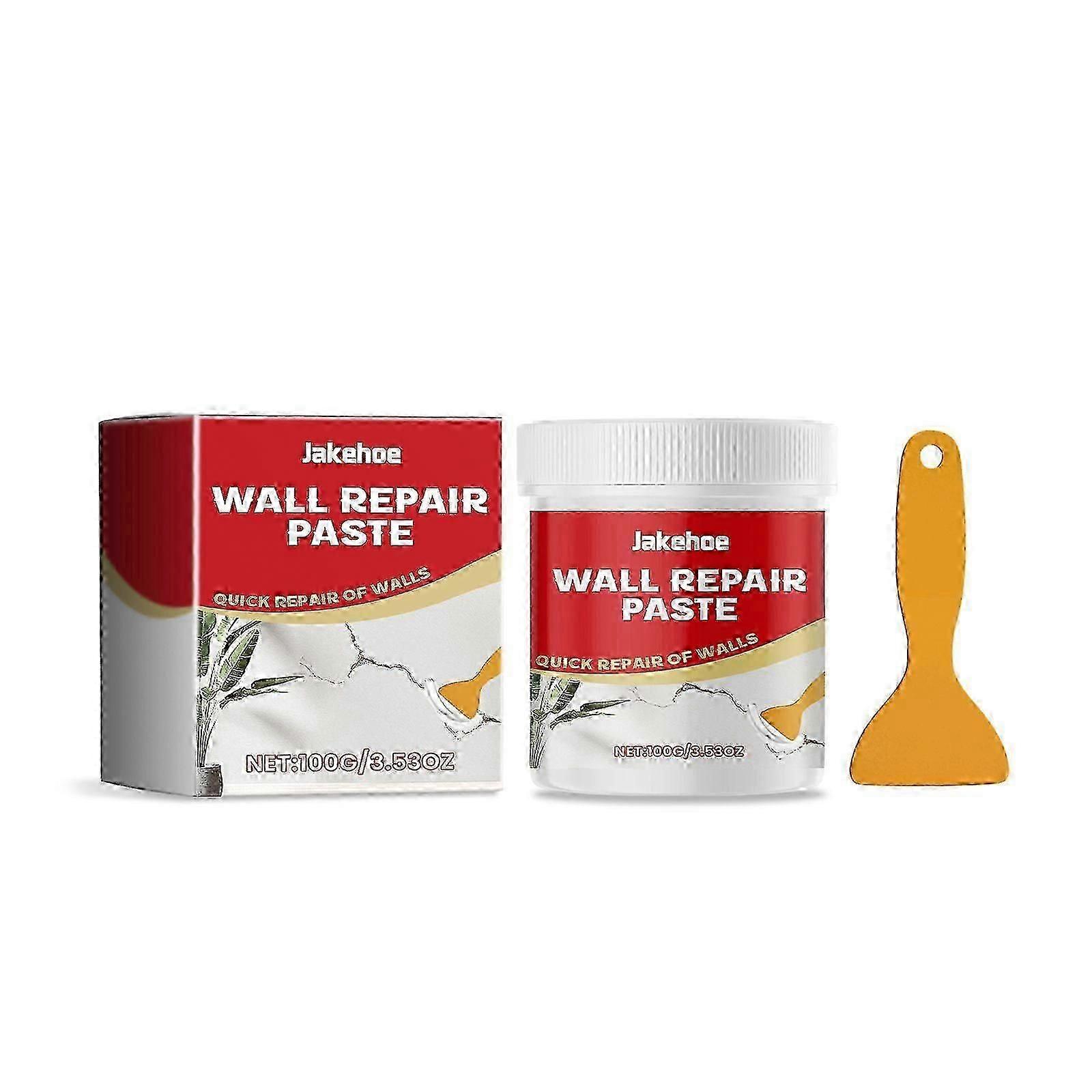 Wall Repair Paste - Easy, Durable, Mildew-Resistant Fix for Cracks, Holes & Dents