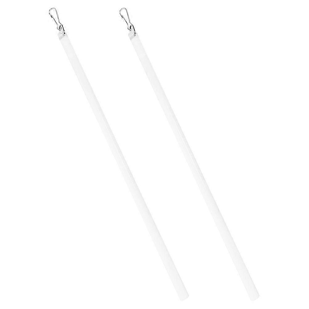 Blind Wand Acrylic Drapery Rod with Hook for 4Pcs Curtain Pull Accessory