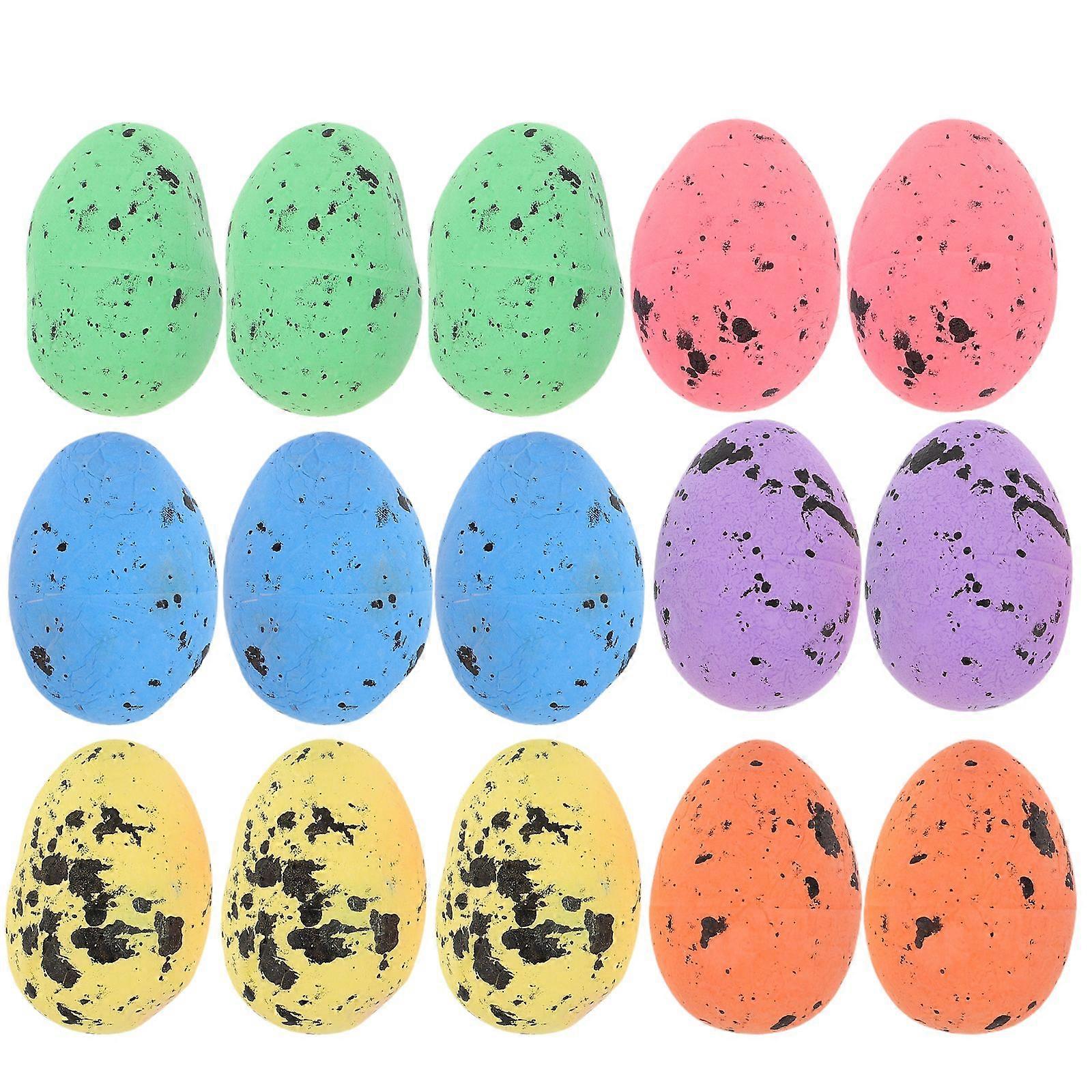 1 Bag Small Easter Egg Adornments Foam Eggs For Easter Decorations Foam Easter Eggs Creative Foams Egg For Easter Party Decorations