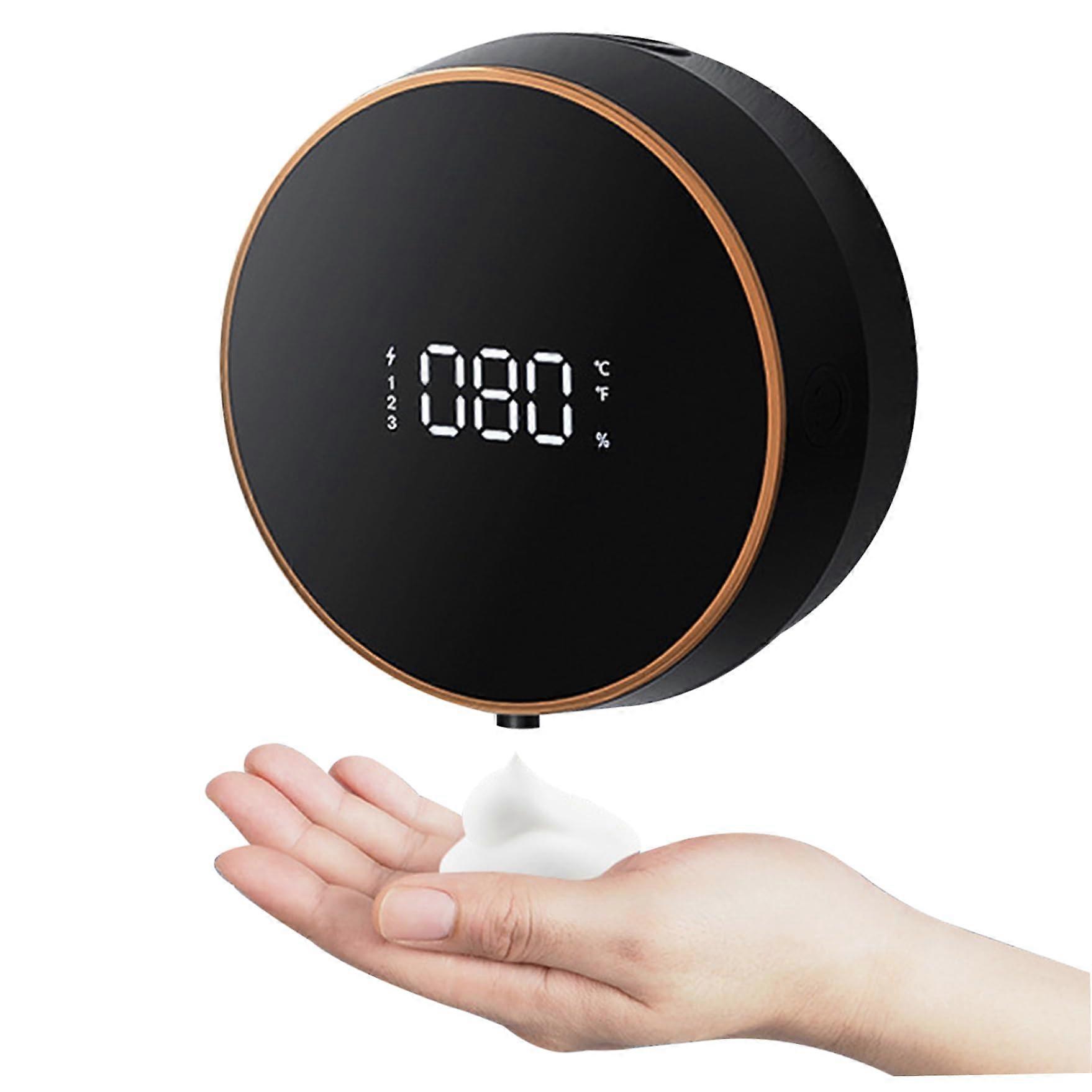 Automatic Soap Dispenser Touch Sensor 3 Levels Wall Mounted Rechargeable for Bathroom Kitchen