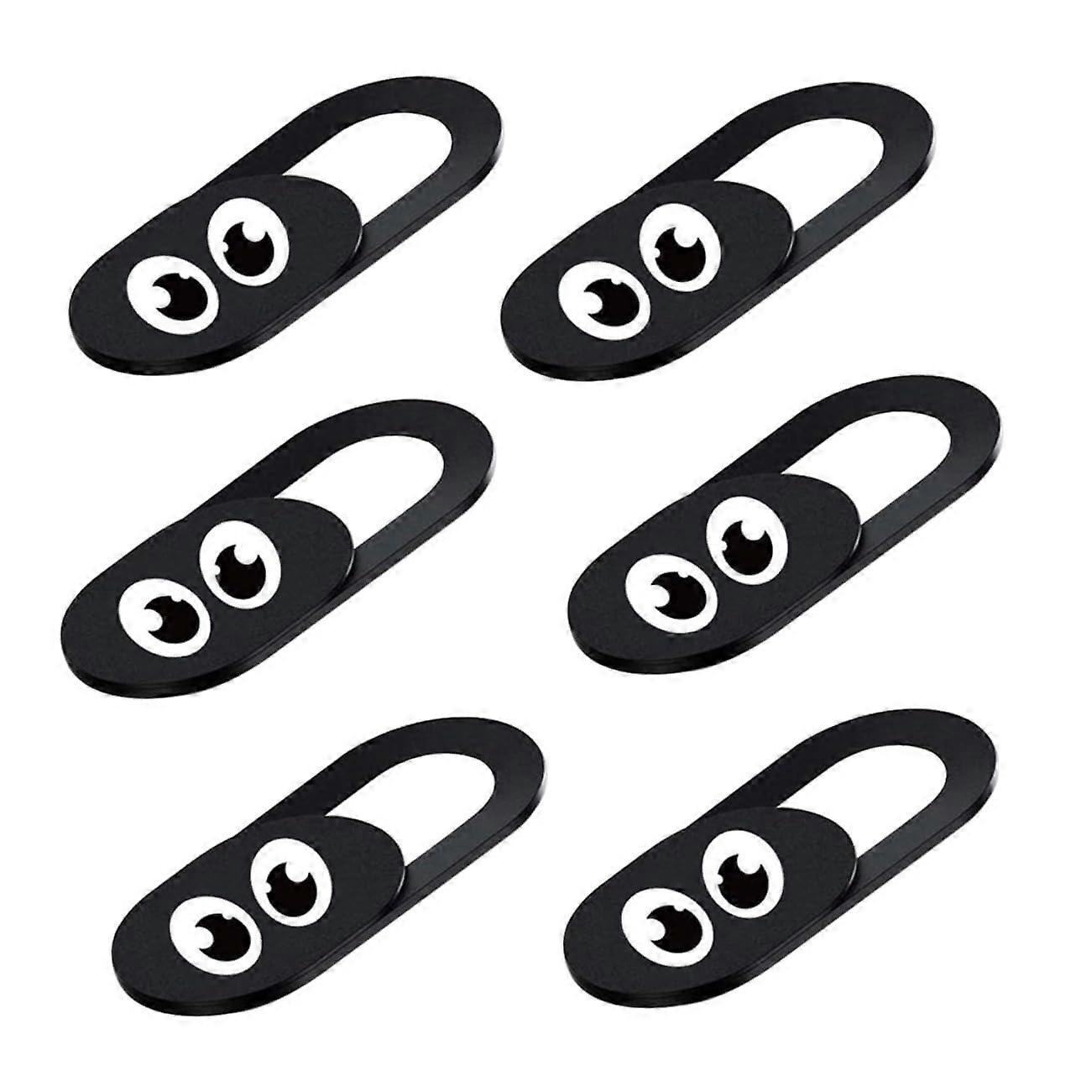 Webcam Cover Set 6 Pack for Laptop Phone Tablet Privacy Protection AntiHacking Easy Install