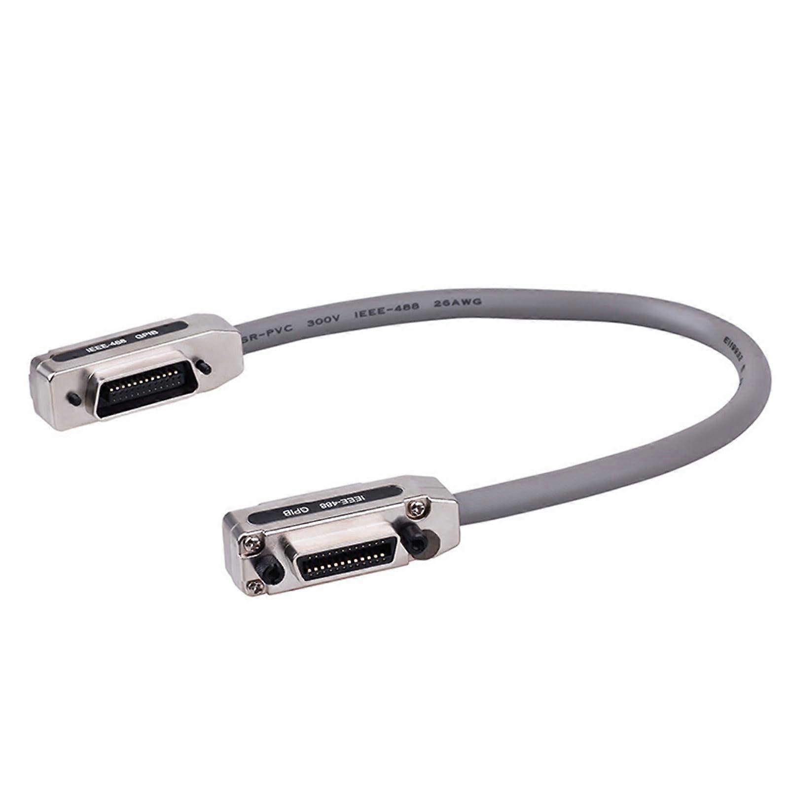 GPIB Cable IEEE 488 Data Cable with Enhanced Interference Resistance and Industrial Grade Durability