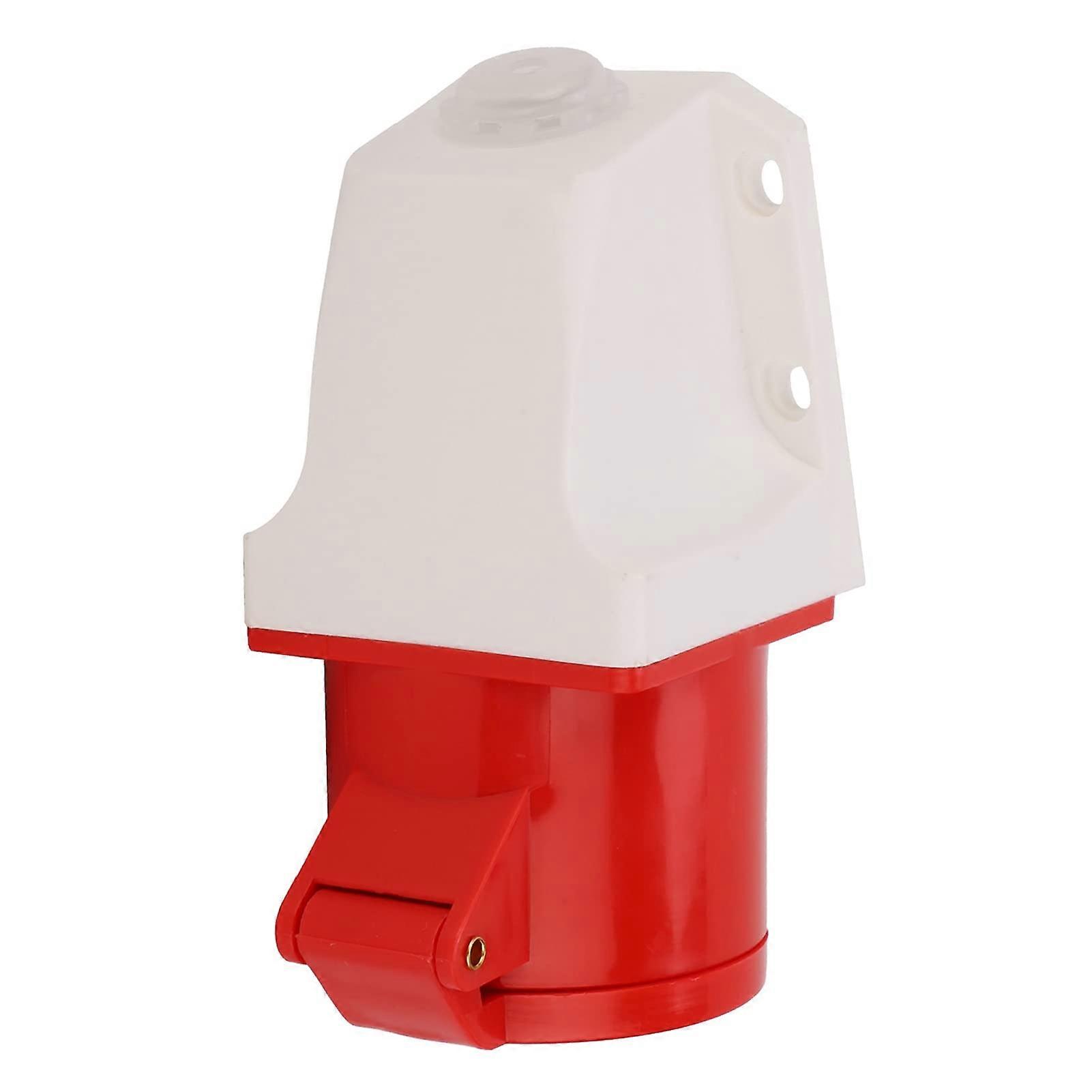 Industrial Power Socket 5 Pin 380V Explosion Proof Brass Connector for Stable Heavy Duty Use