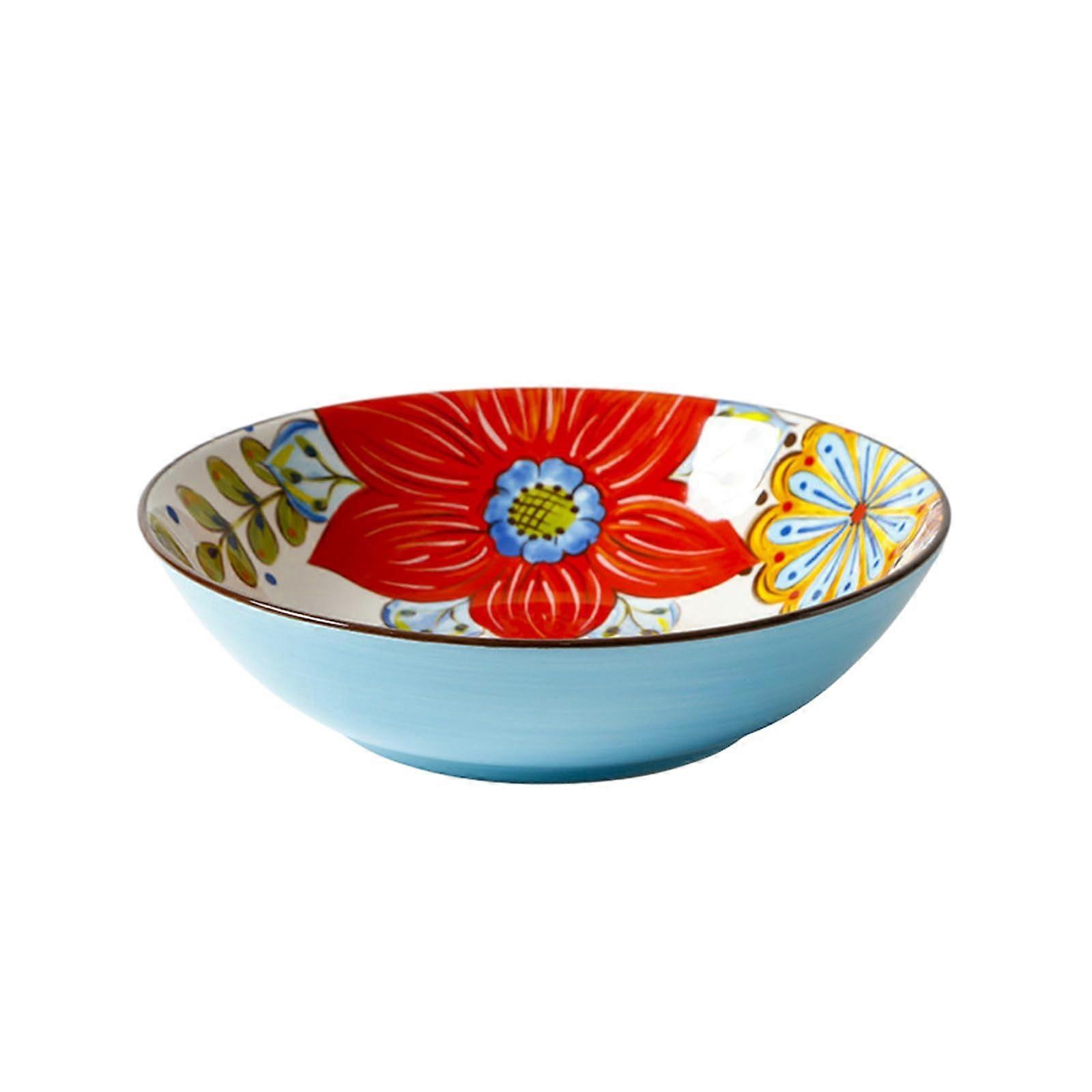 11 Inch Ceramic Soup Bowl Microwave Dishwasher Safe Scratch Resistant for Elegant Dining
