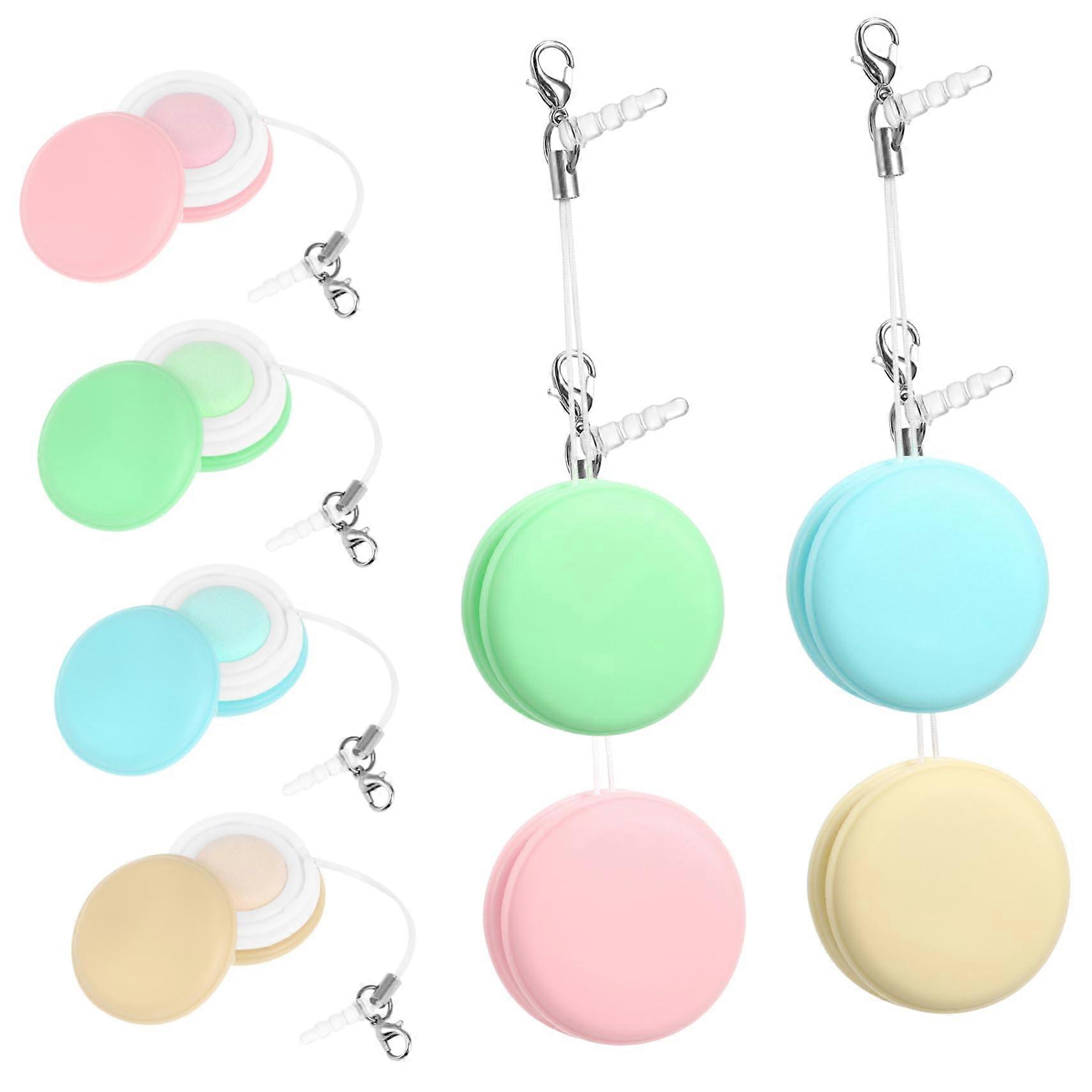 Screen Cleaning Cloth Set with Macaron Case for Glasses Phone Laptop  8pcs Soft Microfiber