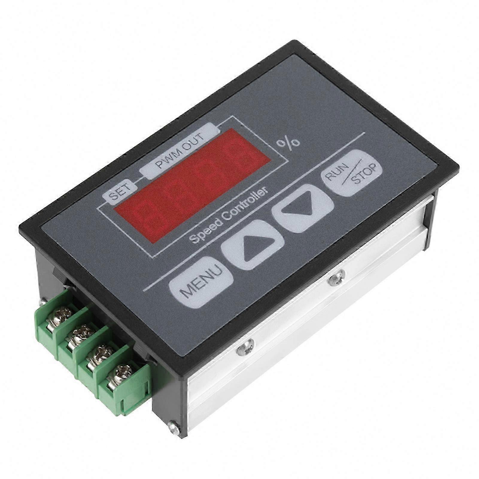 DC Motor Speed Controller with Digital Display for RPM and Start/Stop Functionality