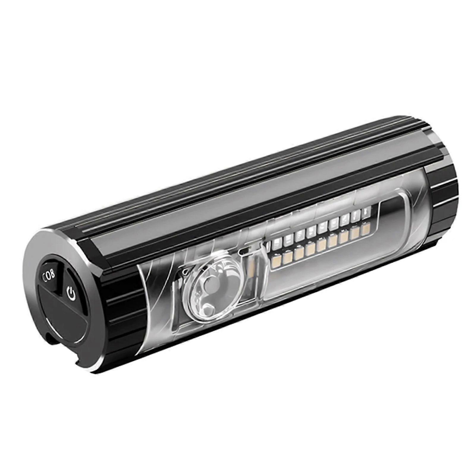 Qinghai USB Rechargeable Bike Headlight Super Bright Aluminum Alloy Bicycle Front Light with Multiple Modes Waterproof Bike Light for Night Cycling