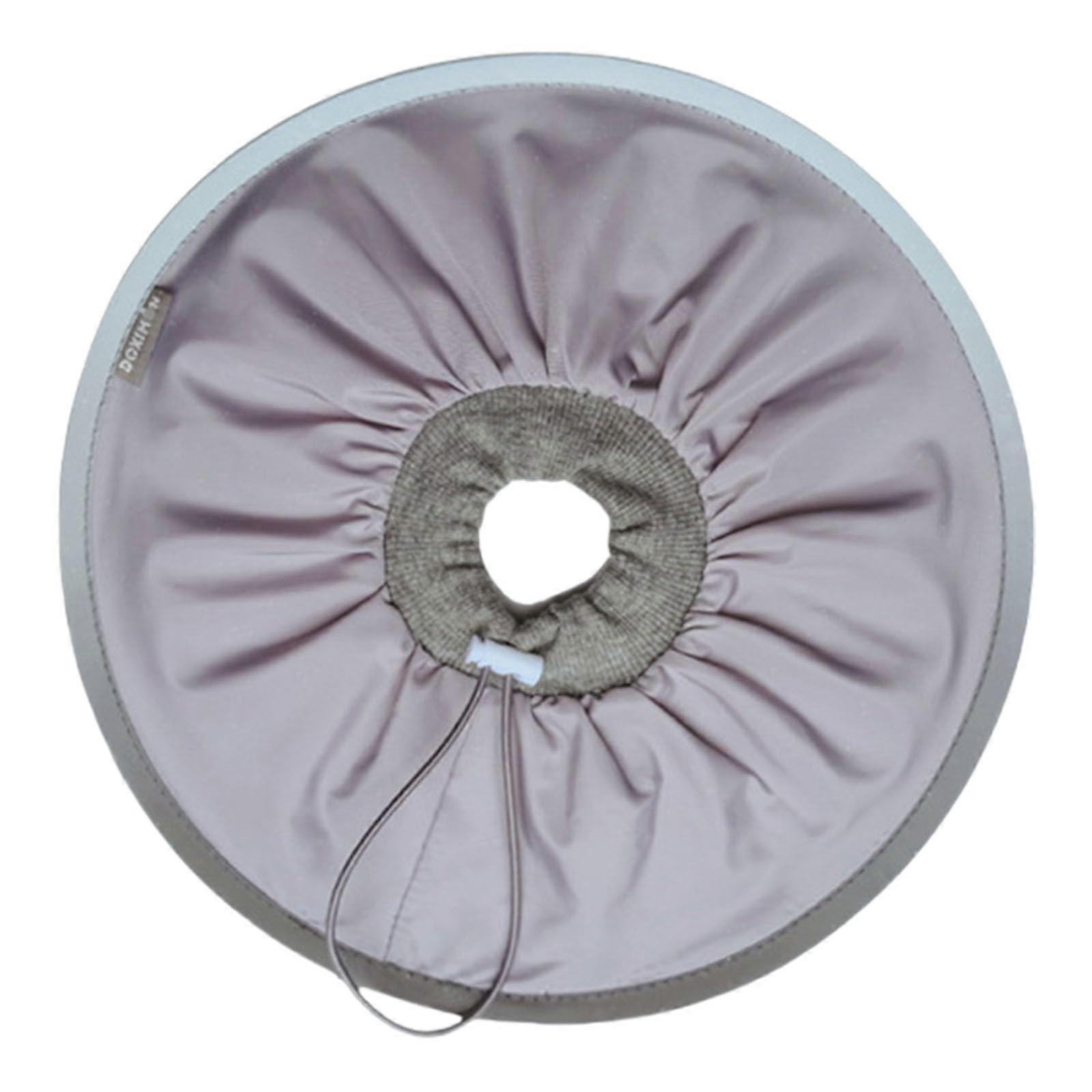 Cat Recovery Collar Soft Adjustable Cone for Cats PostSurgery Protection Breathable Fabric