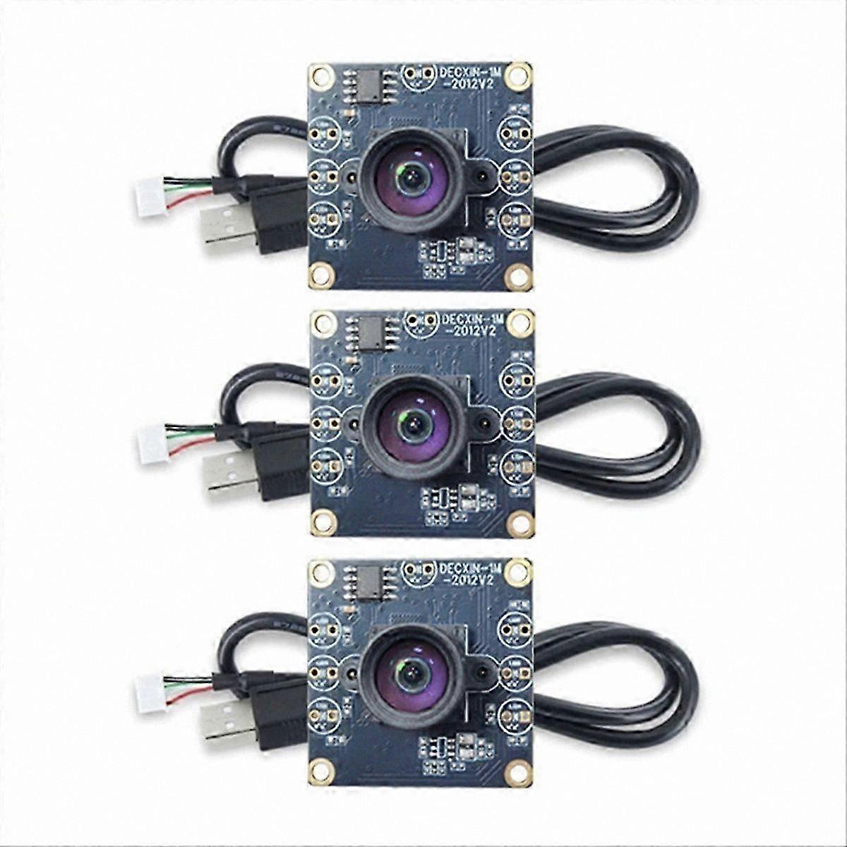 1MP Camera Module with 1280x720 Resolution, USB Interface, Manual Focus, 2 Meter Cable, Free Driver for Windows