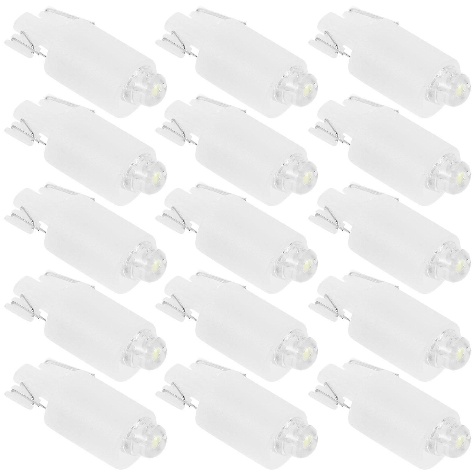 Plastic LED White Light Bulbs for Illuminated Gaming Machine Buttons 80Pcs