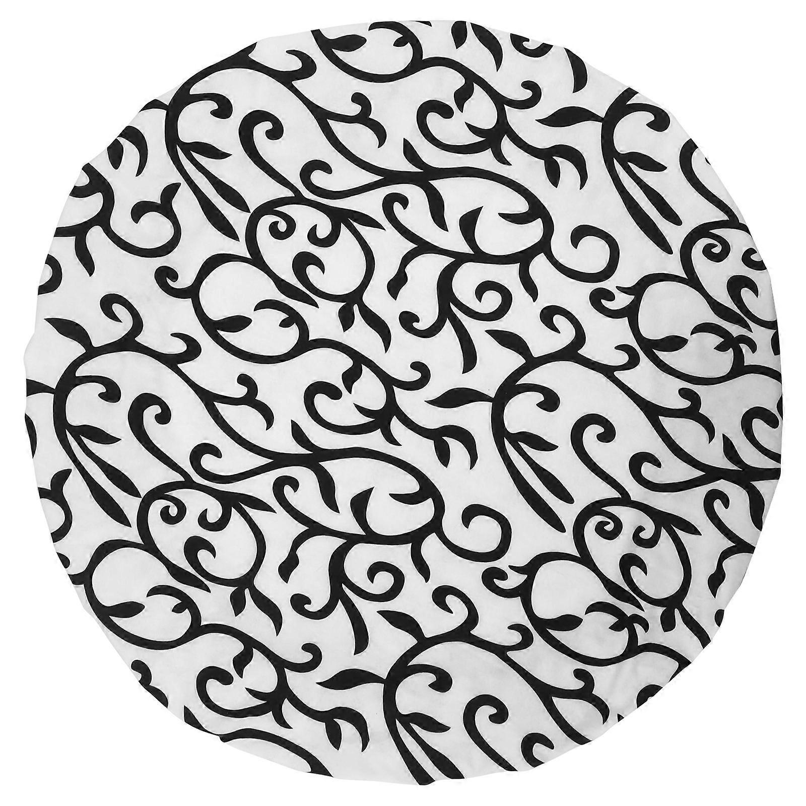 Printed Tablecloth Polyester Round Cover for Cover Use 2Pcs