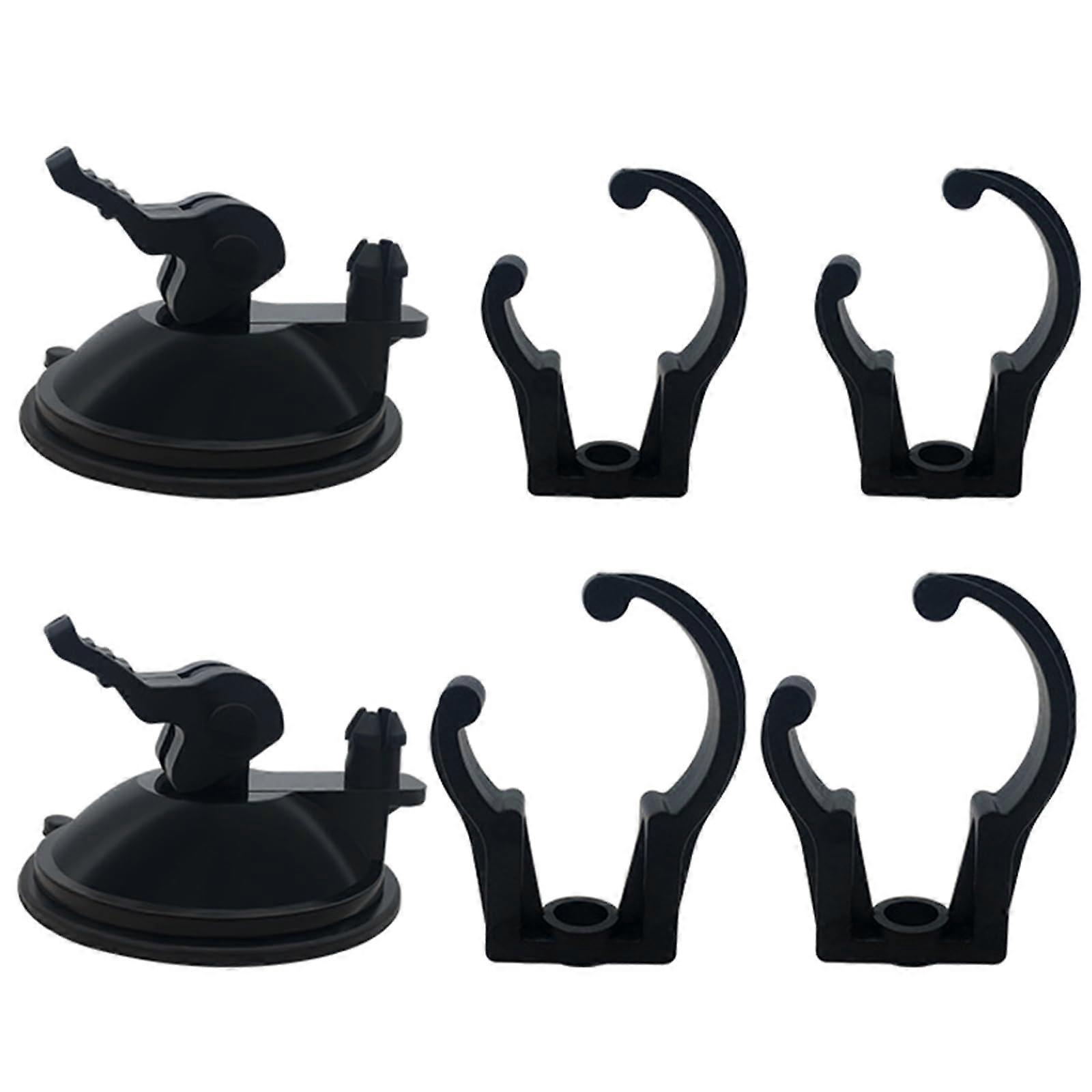 Adjustable Aquarium LED Light Holder with Secure Suction Cups and Rotatable Fish Tank Mount Clip