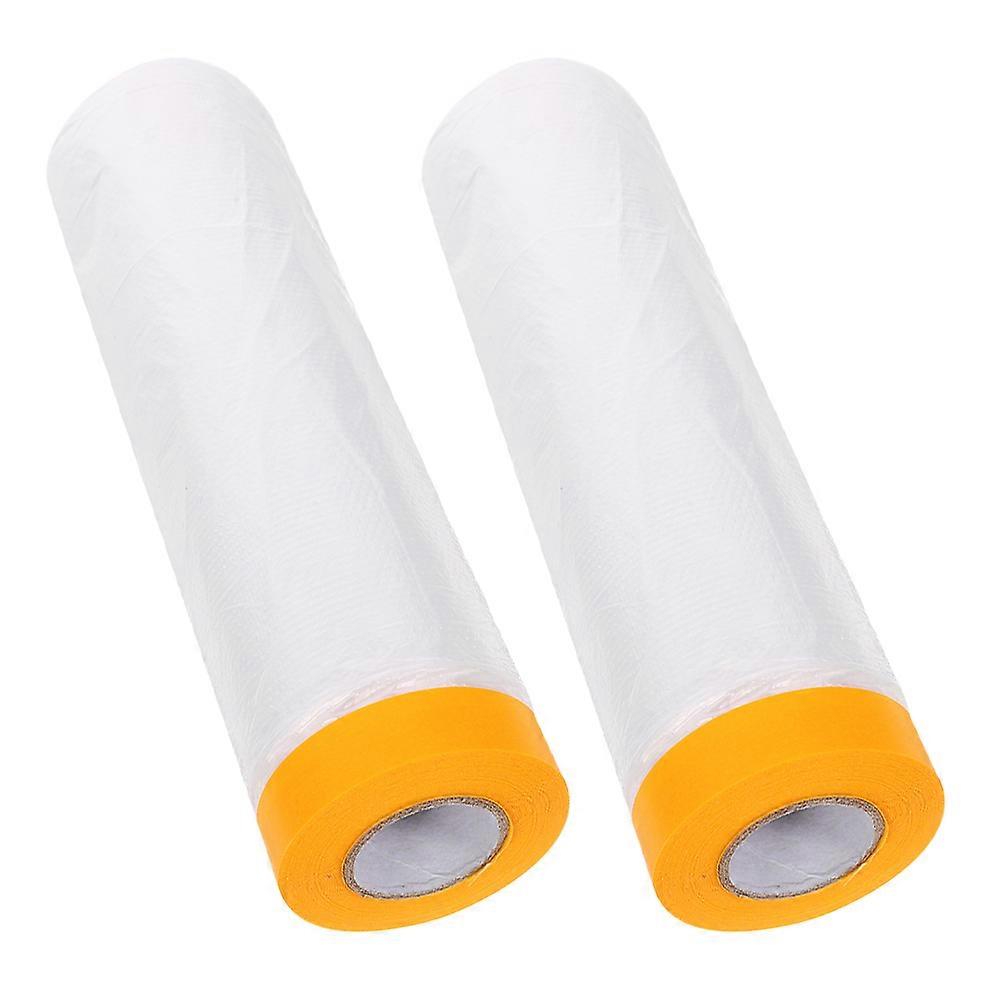Transparent Window Insulation Film Pe for Weatherproofing 2 Rolls Usage