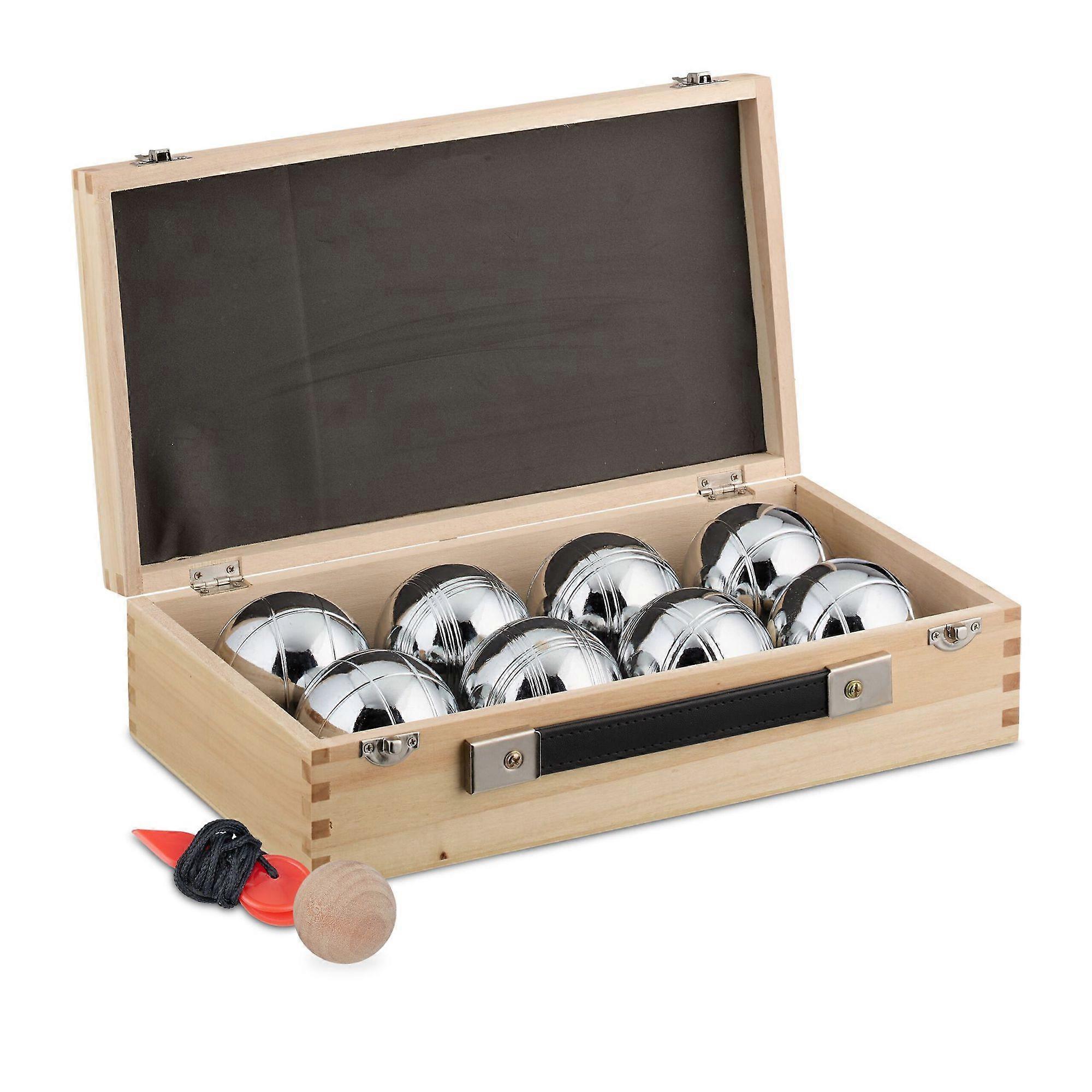 jeu de 8 boules de pétanque