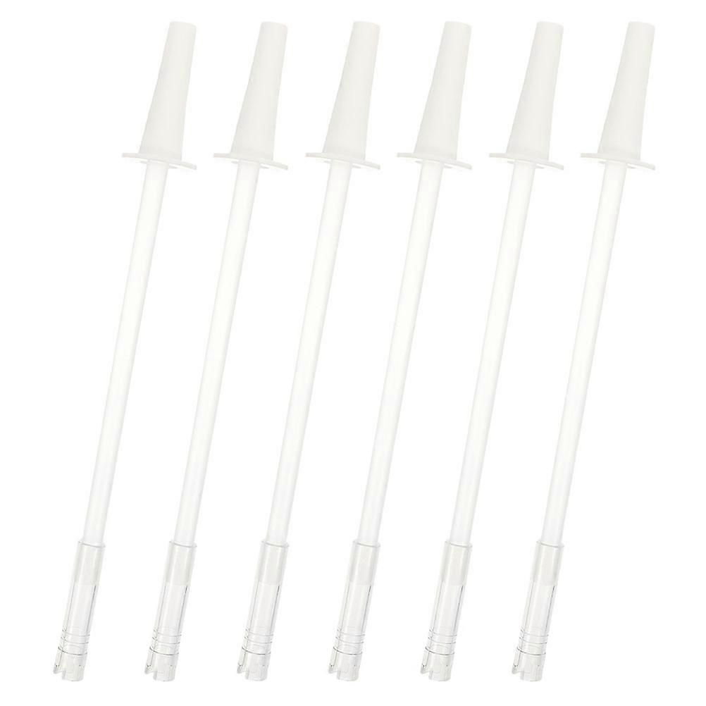 Water Cup Straw Replaceable Water Bottle Straw for Drinking Use 6Sets