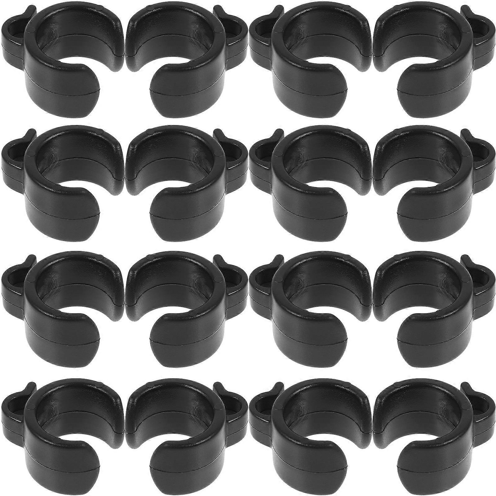 Mic Stand Cable Clip Cable Clip for Securing Cables 20Pcs Plastic