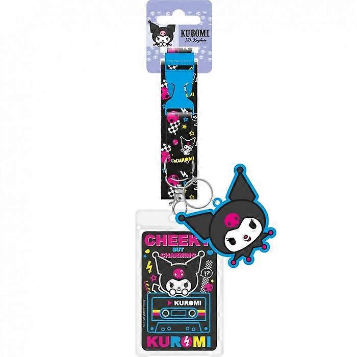 Kuromi Printed Keyring Set