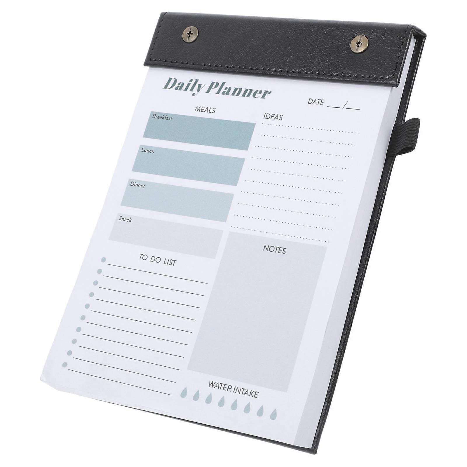 Plan Notebook Daily Planner for Writing Multifunctional Daily Planner Notepad A5