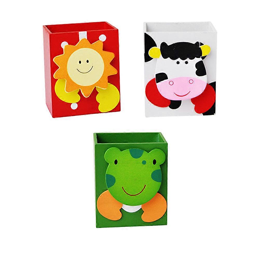 Creative Pen Holder for Storage Use with 9Pcs Assorted Color Design