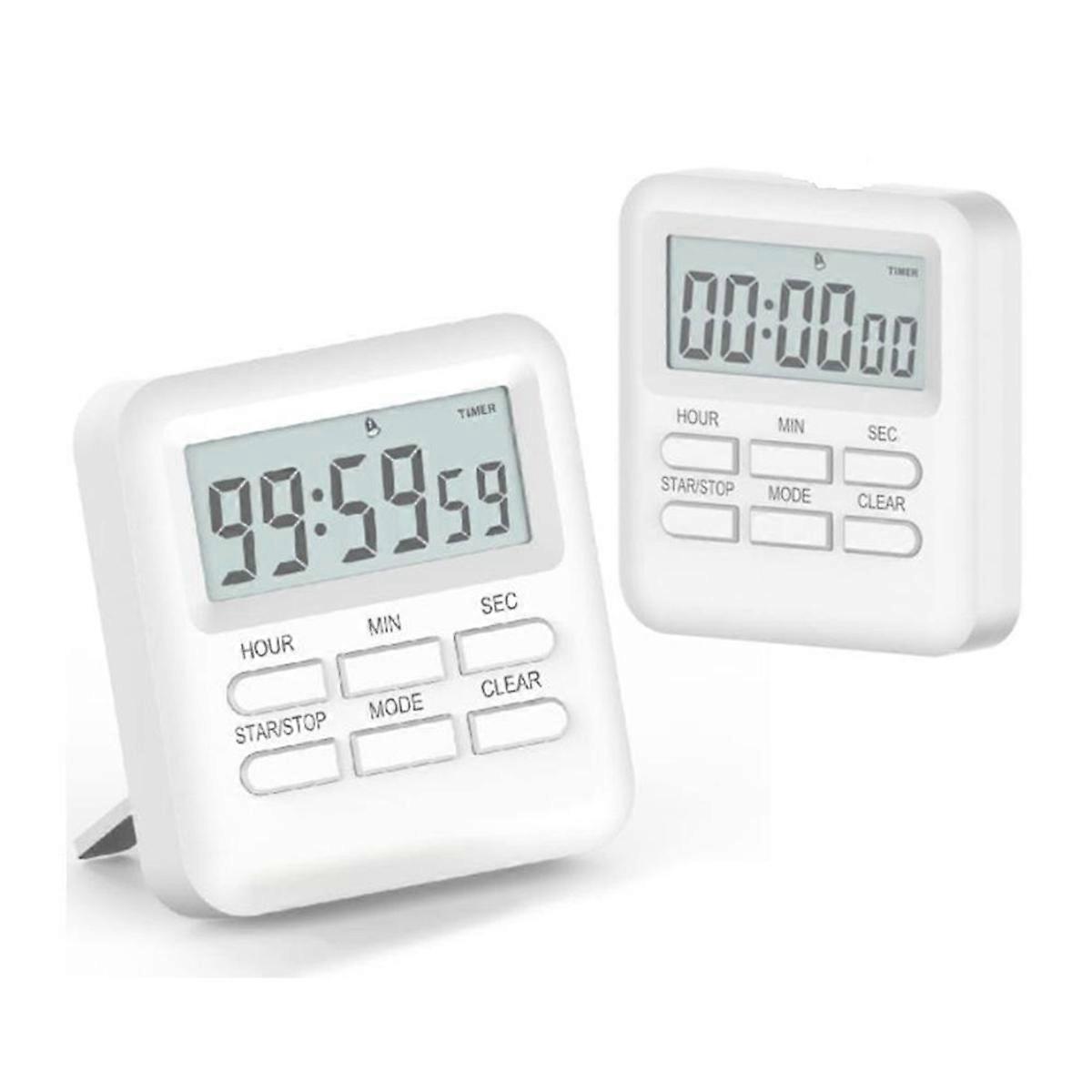 Digital Timer Magnetic Countdown Timer Loud Alarm Kitchen Timer LCD Display Classroom Timer for St