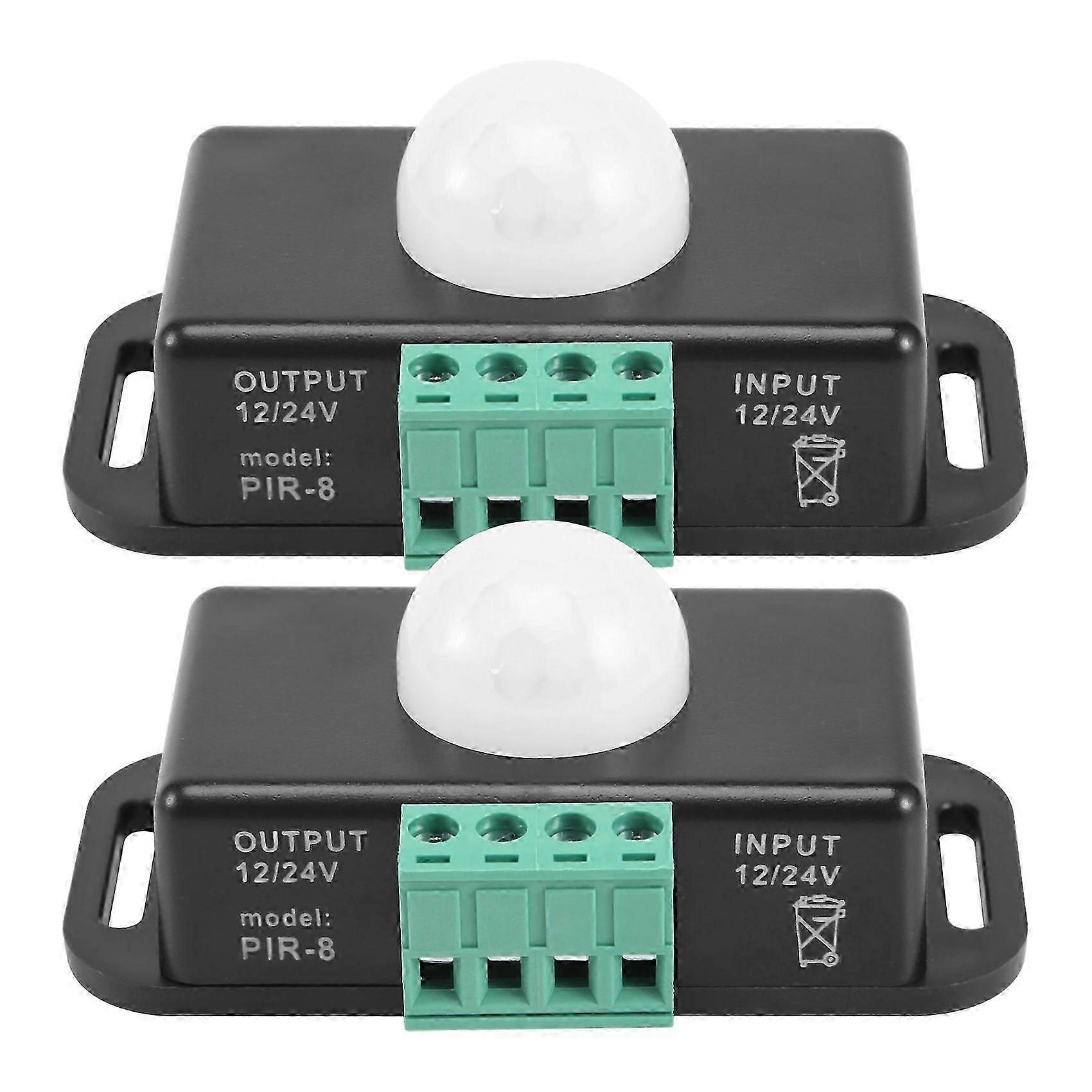 Motion Sensor Switch, 12V 24V PIR Sensor LED for Flexible LED Strips Light