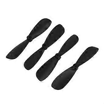 4 Pcs 46mm Micro Drone Propellers for Coreless Motor 1mm Shaft, Durable Plastic Replacement Blades