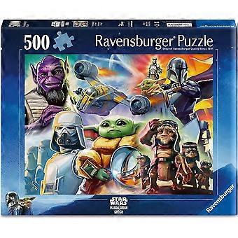 Ravensburger Star Wars Mandalorian and Grogu Jigsaw Puzzle (500 Pieces)