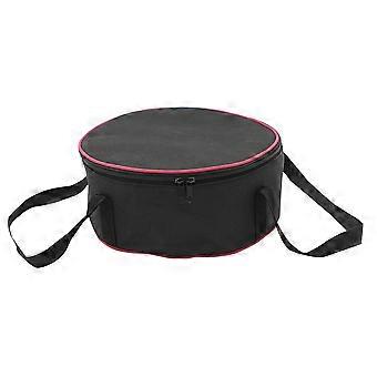 Camping Bowl Pan Set Package for Outdoor Use 2Pcs with Durable Black Carry Bag