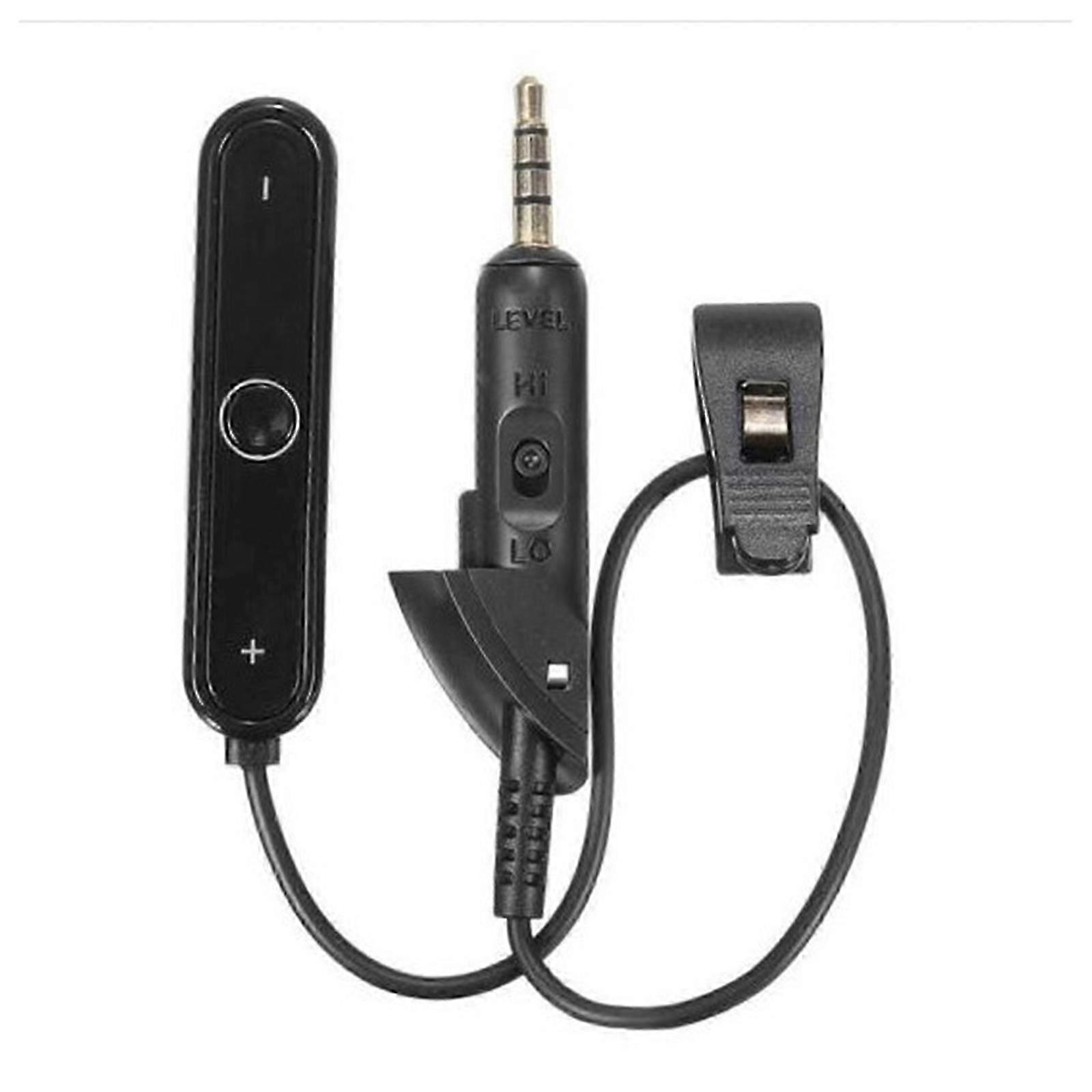 Black Bluetooth-Compatible4.1 Wireless Adapter Receiver Cables for QC15