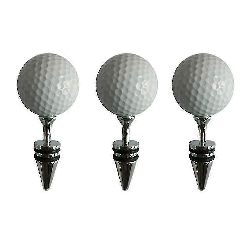 Alloy Stoppers White Ball Design Plugs