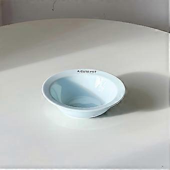 Farbiger Keramik-Hundenapf, Keramik-Fliegenschalennapf für Haustiere, Wassernapf, Keramik-Katzennapf, Katzenfutternapf, hoher Acryl-Napfhalter
