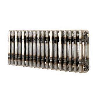 Traditional 3 Column Radiator 300mm x 830mm Modern Central Heating Heater Raw Metal Carbon Steel