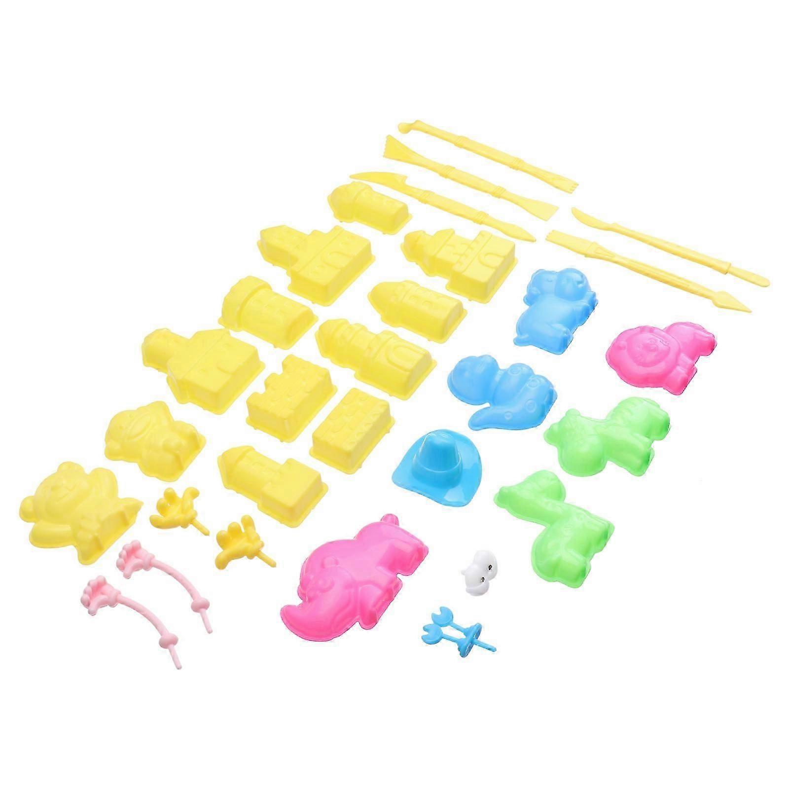 Sand Toys Educational Playingthings Plastic Kids Tools 30Pcs Kit
