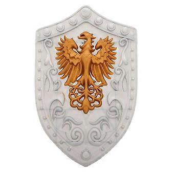Medieval Plastic Shield for Kids, Sturdy Halloween Costume Prop, Cosplay, Stage Performance, 1 Piece
