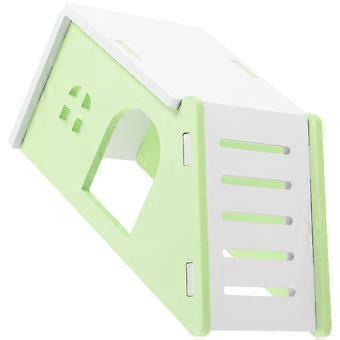 Hamster Houses Wood Hamster House for Small Pets 3Pcs Assorted Color