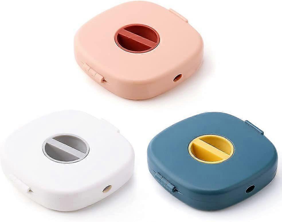 3 Pack Empty Stretchy Compact Multipurpose Headphone Case for USB Cable, Data Cables(Square)
