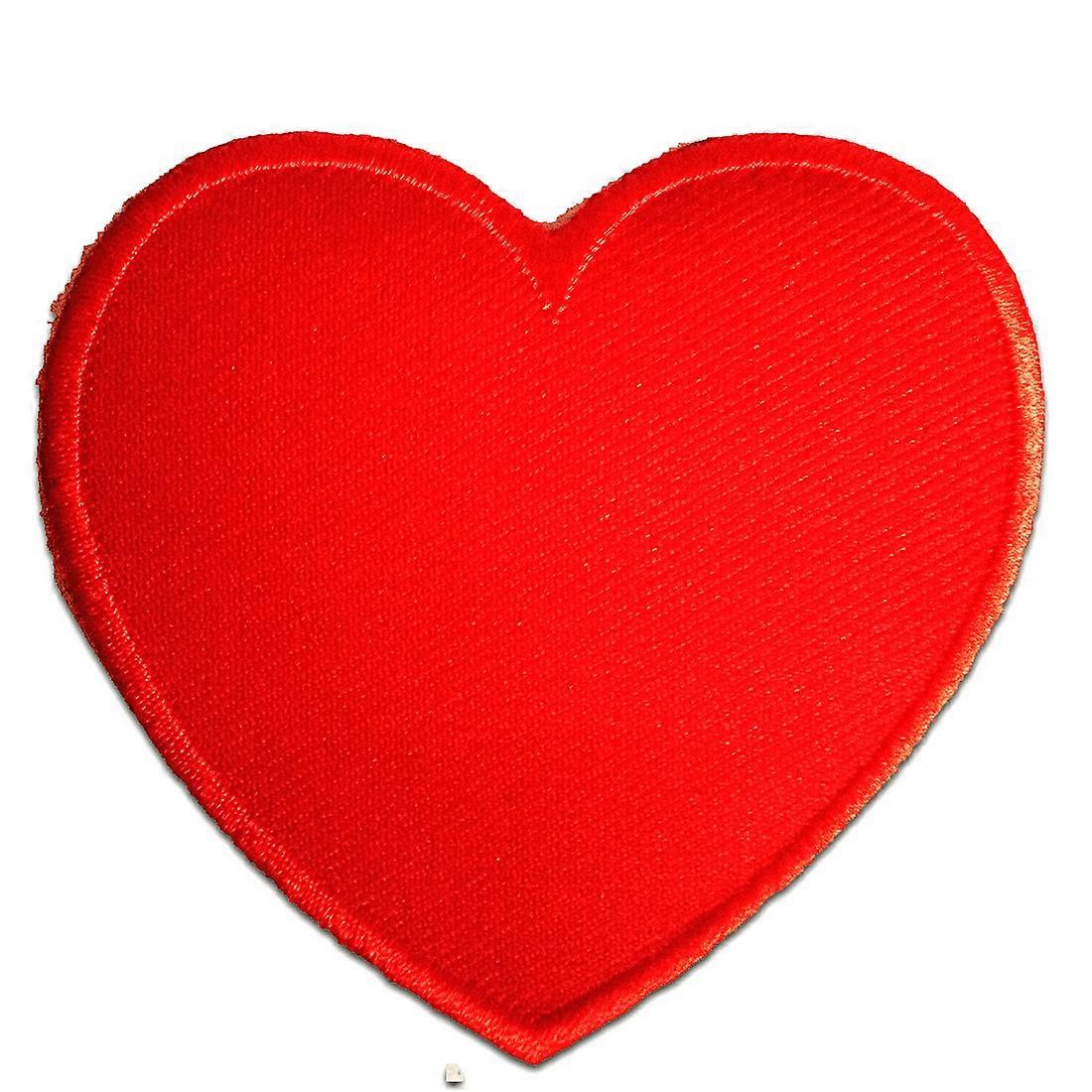 Patch / Iron-on Patch Heart Love Red 7.5x7.5cm Patch Iron On Patch