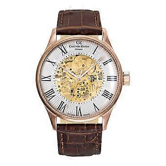 Carl of Zeyten men's watch wristwatch automatic Feldberg CVZ0011RWH