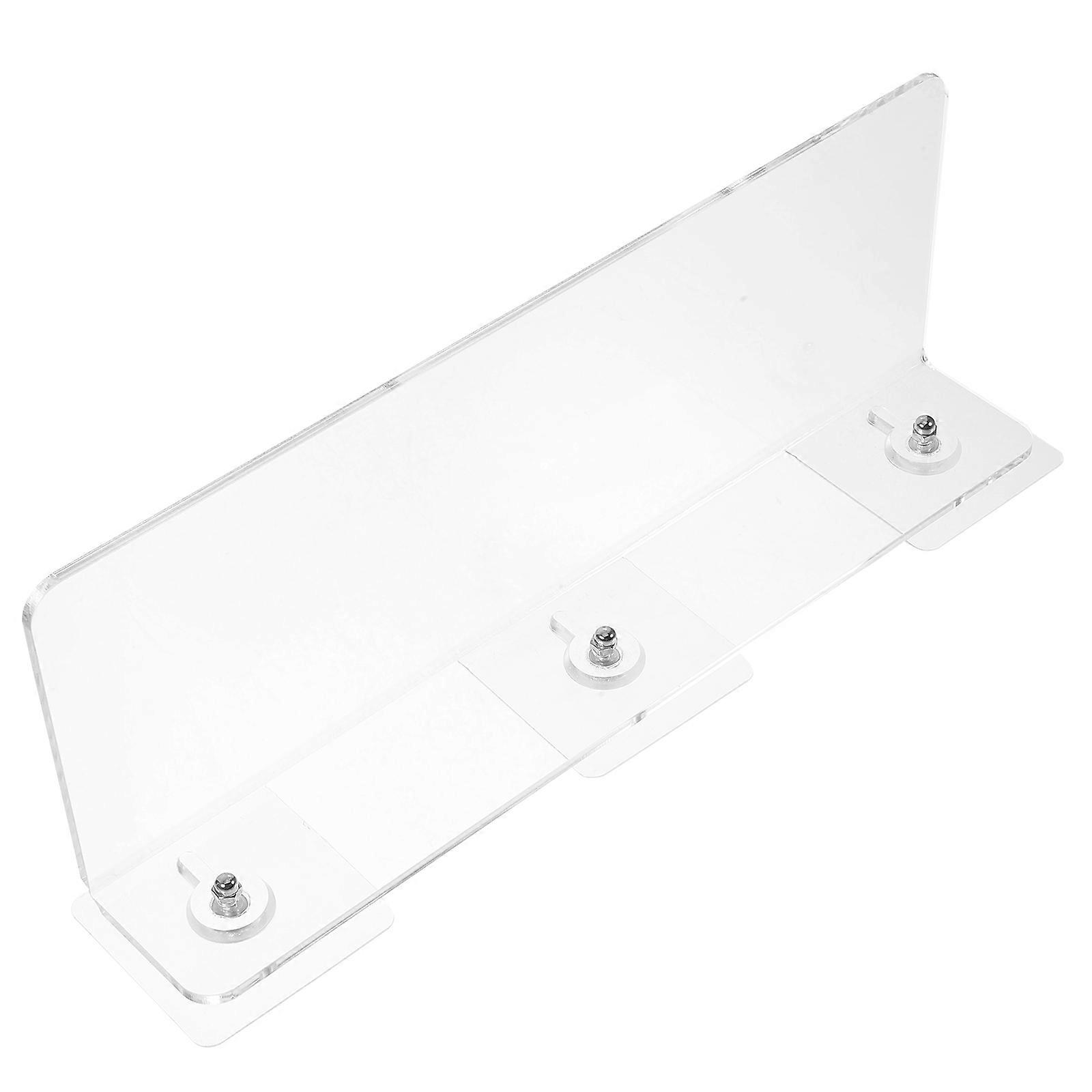 Acrylic Wall Shelf Floating Shelf for Storage Use Transparent