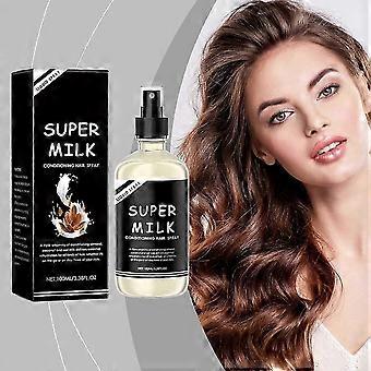 Hafermilch-Haarpflegespray Hitzeschutz Feuchtigkeitsspendendes Haarpflegespray HG-A03-0424-01