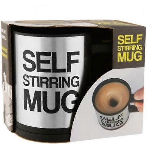Self stirring mug
