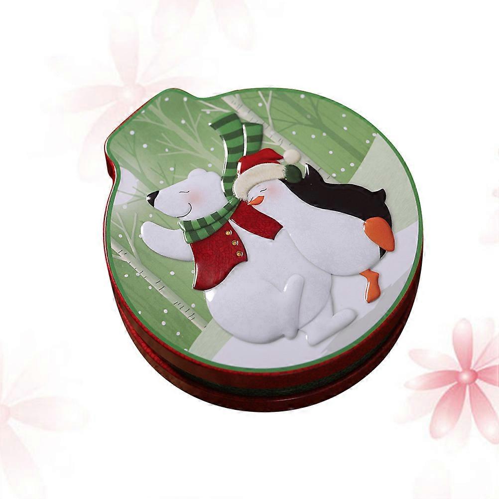 Tinplate Candy Boxes Round Bump Candy Box for