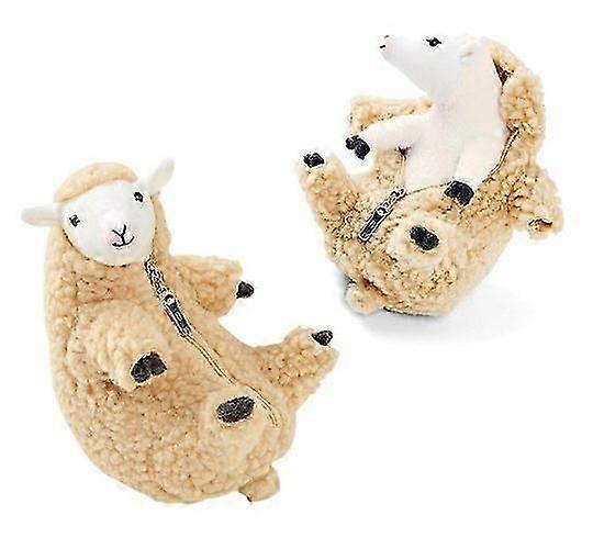 Fleece removable sheep plush toy