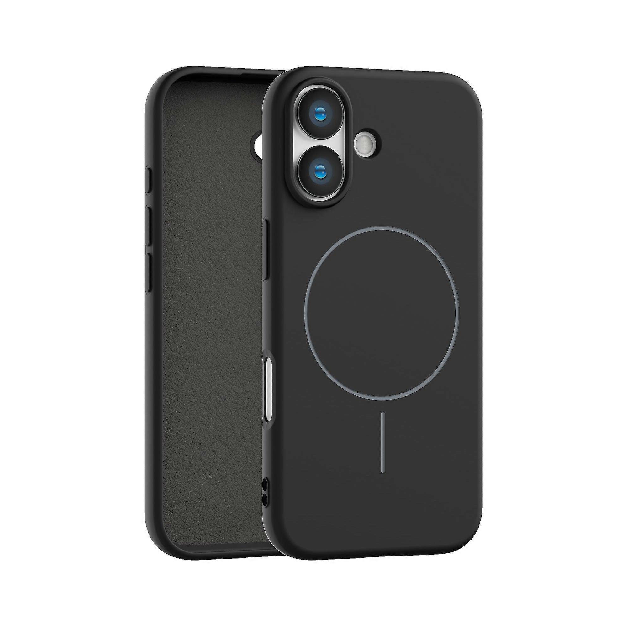 Magnetic Case for iPhone 17 - For MagSafe - Shockproof Black