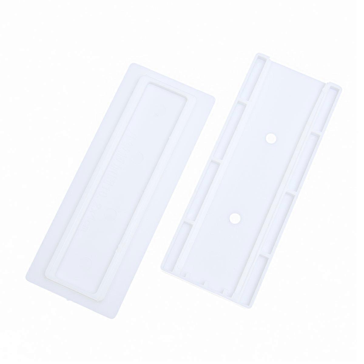 6Pcs Wall-mounted Cable Patch Panel Holders Traceless Punch Free Patch Board Racks Hanging Socket Organizer Holder