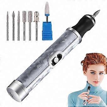 Electric Nail File for Thick Toenails, Rechargeable Toenail Grinder Kit with 4 Speed Control SZ