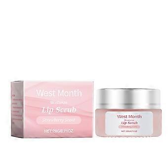 Scrub per la cura delle labbra per ammorbidire la pelle morta, esfoliare, riparare e sbiadire lo scrub per la linea delle labbra