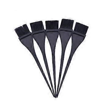 Lot de 5 pinceaux professionnels pour teinture capillaire (noir)